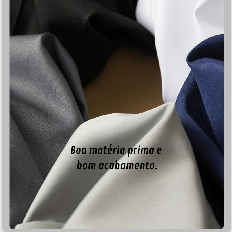 Camisa estilo coreano slim-fit