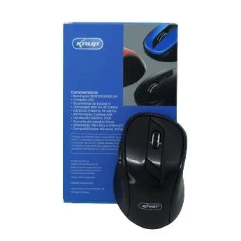 Mouse Sem Fio Knup KP-MU401 – Precisão e Conforto ao Seu Alcance!