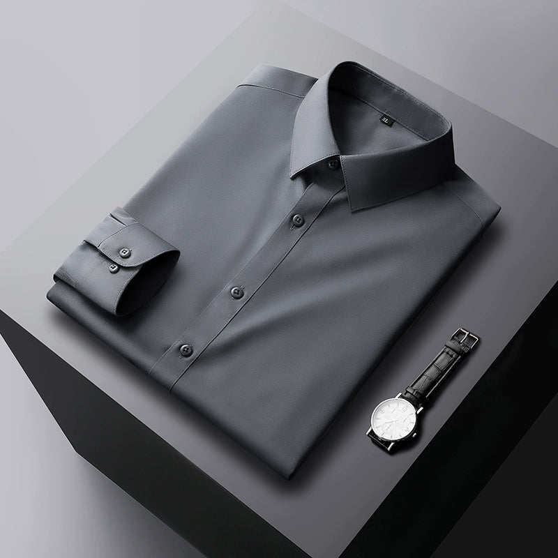 Camisa estilo coreano slim-fit